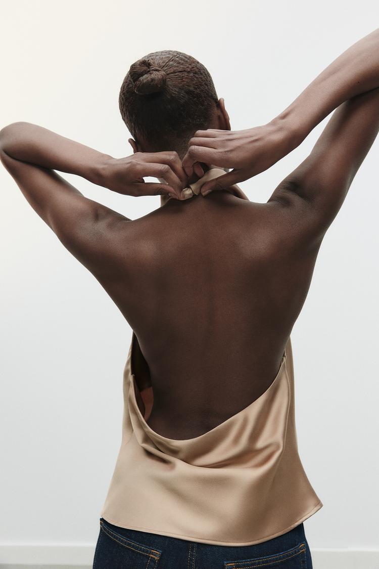 BELLE | Sateng Halter Top