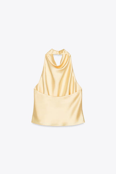 BELLE | Sateng haltertopp