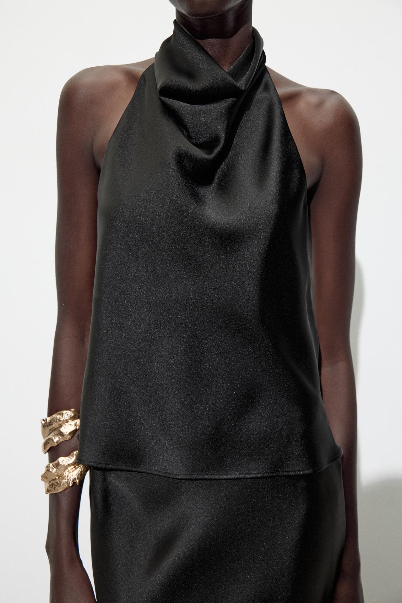 BELLE | Sateng haltertopp