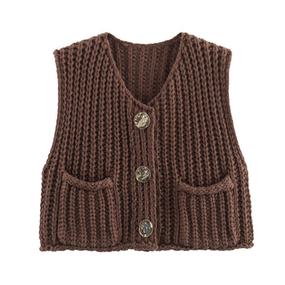 AMALIE | Strikket vest