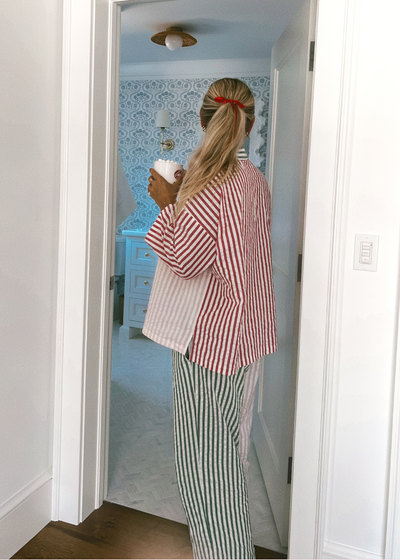 EMMA | Three-stripe Pajama Set