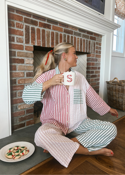EMMA | Three-stripe Pajama Set