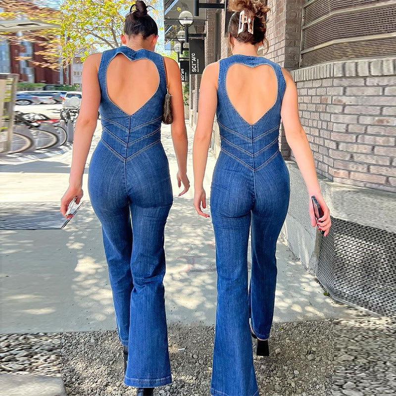 KRISTIN | Denim Jumpsuit