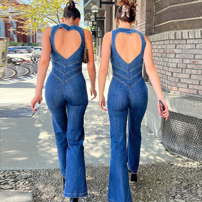 KRISTIN | Denim Jumpsuit