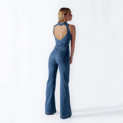 KRISTIN | Denim Jumpsuit