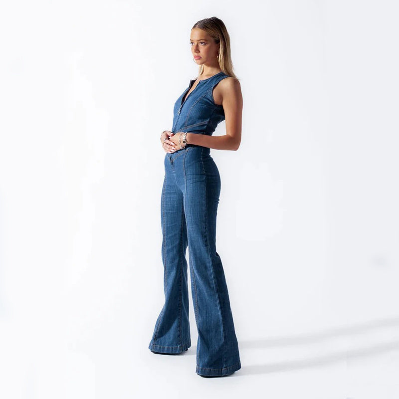 KRISTIN | Denim Jumpsuit