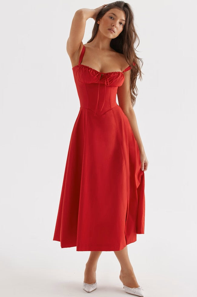 MIA | Corset Dress Med Split