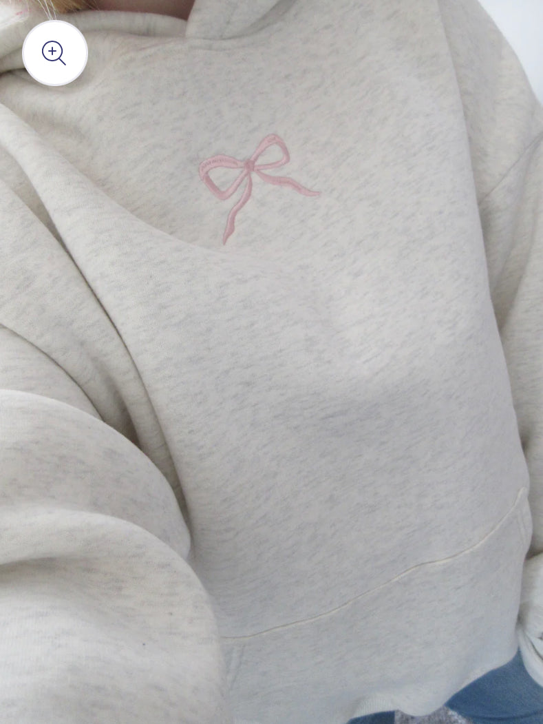 Isabella | Bow Hoodie