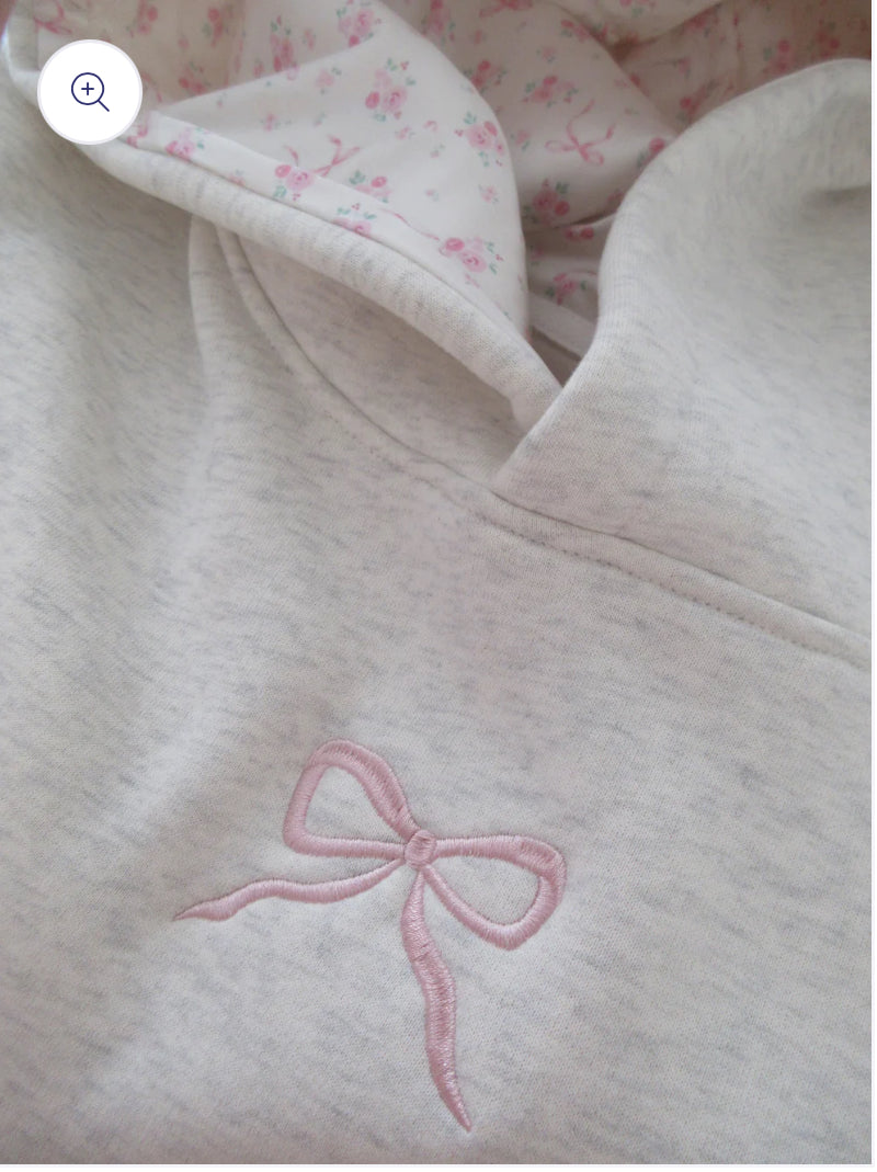 Isabella | Bow Hoodie