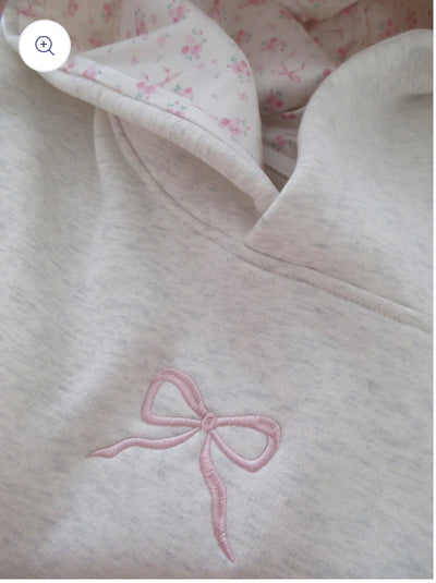 Isabella | Bow Hoodie