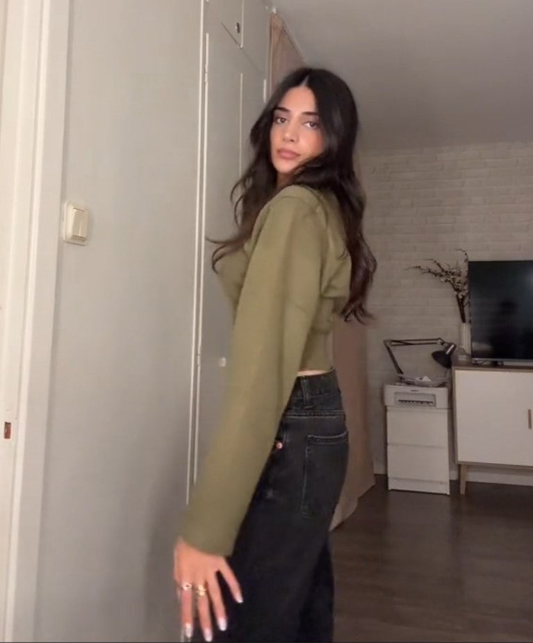 Chiara | Green Sweater