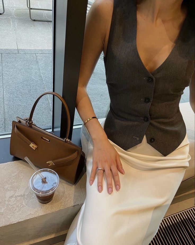 AMALIE | satin Skirt