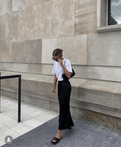 AMALIE | satin Skirt