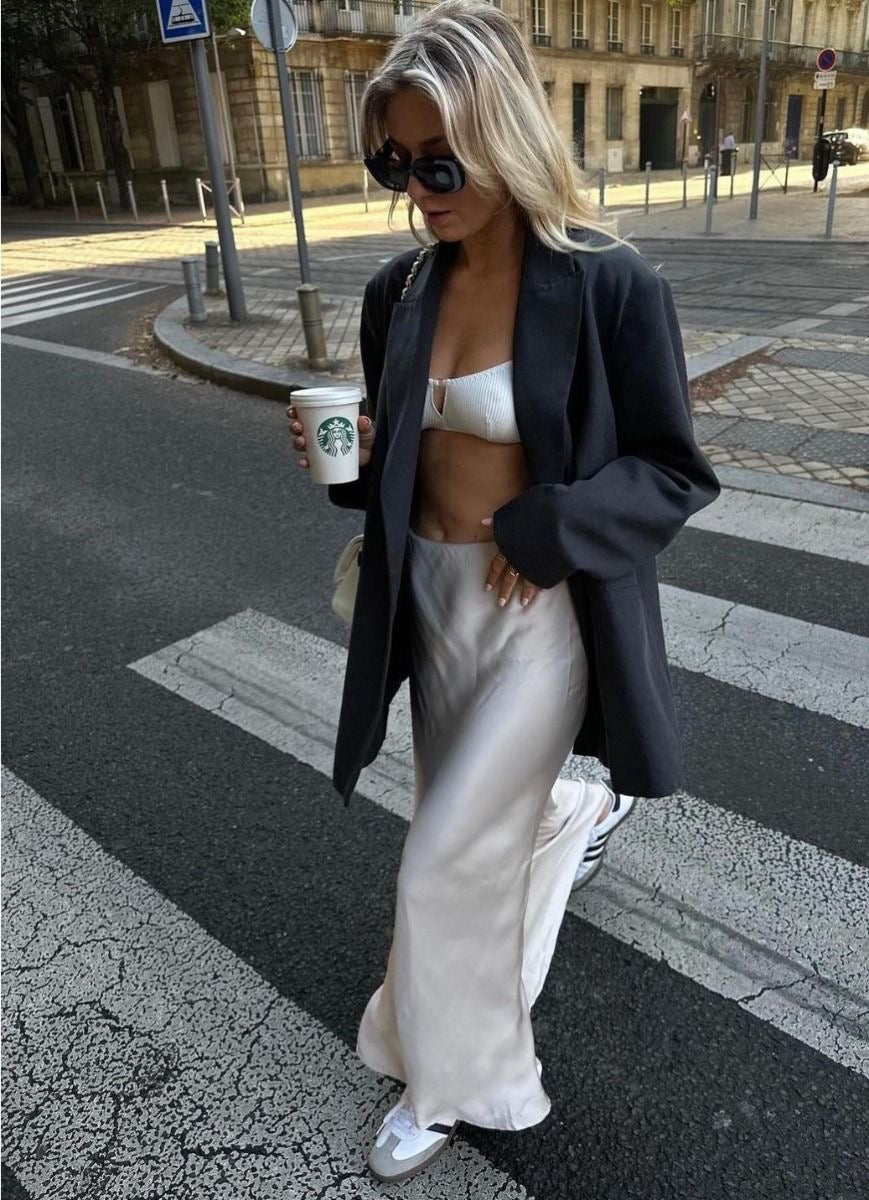 AMALIE | satin Skirt