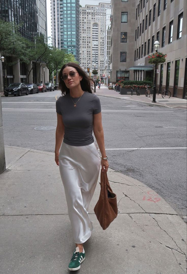 AMALIE | satin Skirt