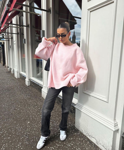 MAJA | Oversized Pink Sweater