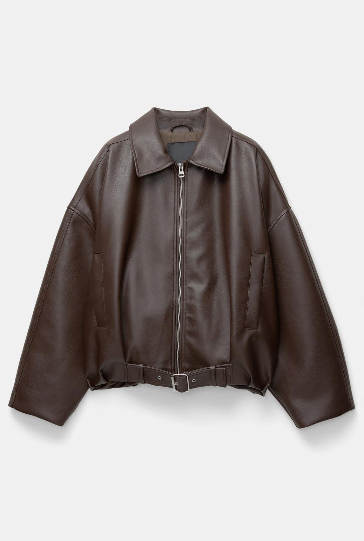 NORA | Skinnjakke Med Belt