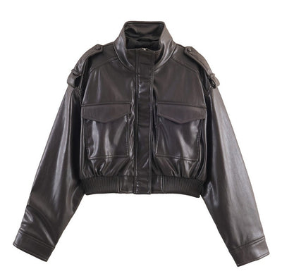 ELLA | Urban Faux Leather Jacket