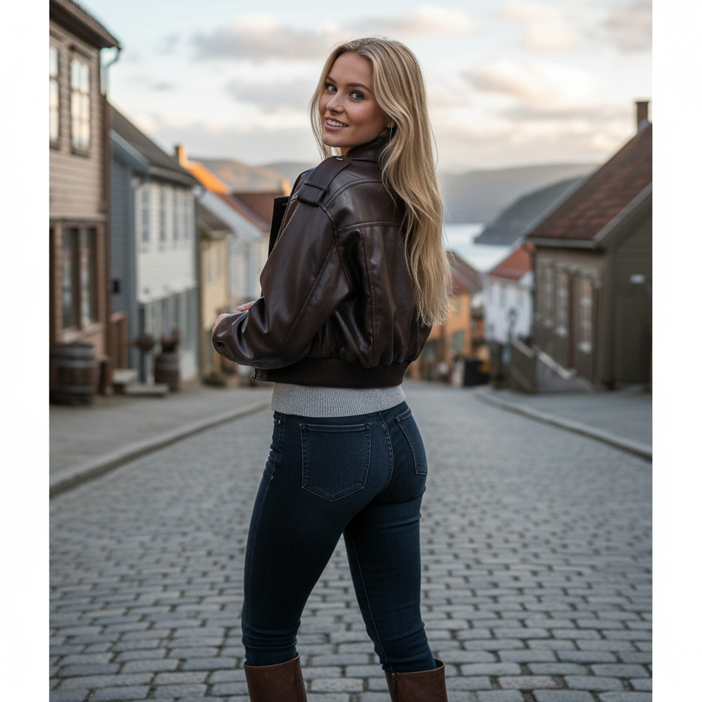 ELLA | Urban Faux Leather Jacket