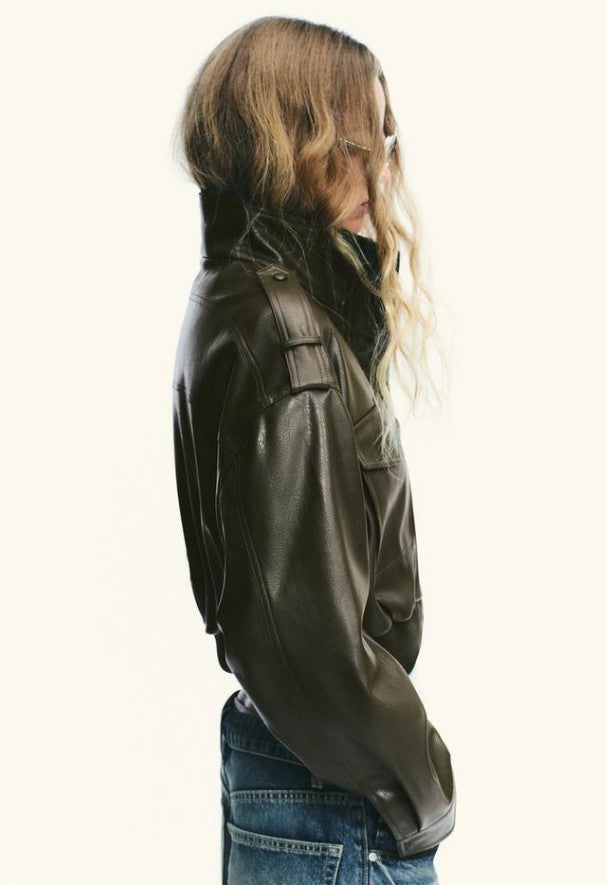 ELLA | Urban Faux Leather Jacket