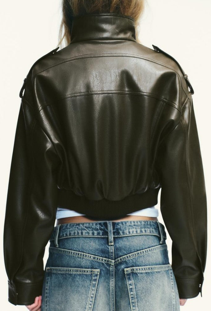 ELLA | Urban Faux Leather Jacket
