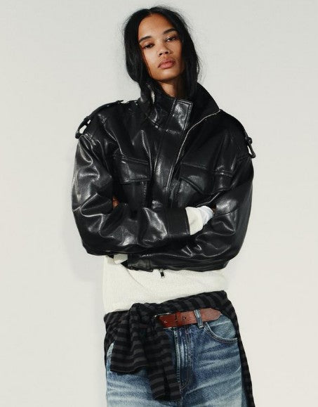 ELLA | Urban Faux Leather Jacket