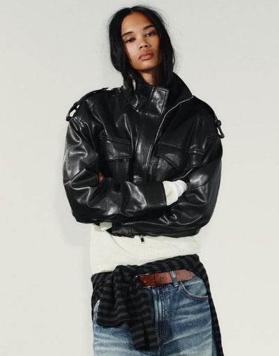 ELLA | Urban Faux Leather Jacket