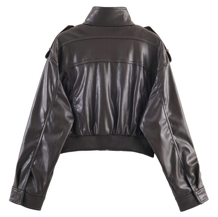ELLA | Urban Faux Leather Jacket