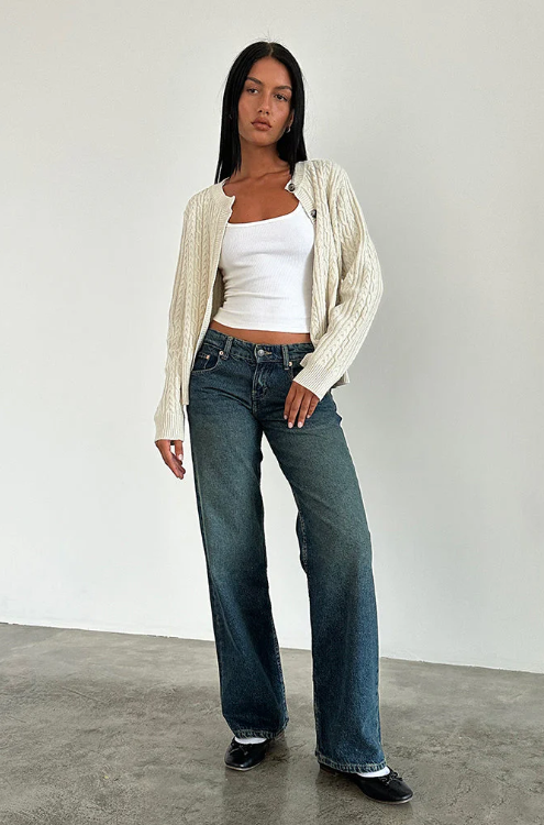 SOPHIE | Low Rise Jeans