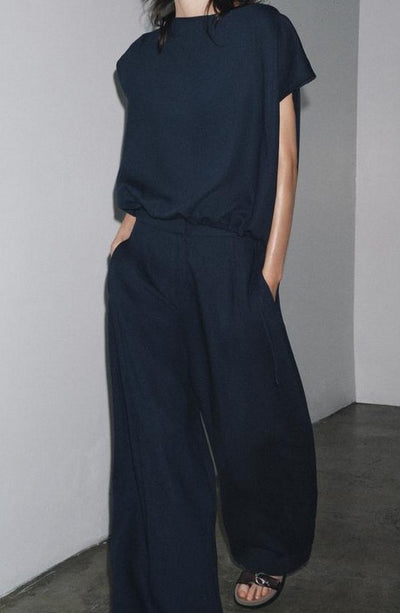 BIRGET | Chic Navy Set