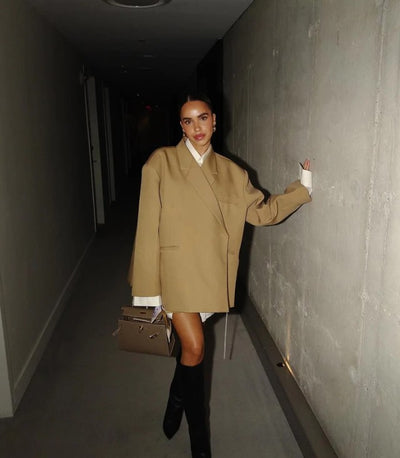 LINA | Oversized Omslagsblazer