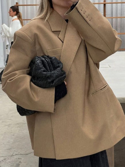 LINA | Oversized Omslagsblazer
