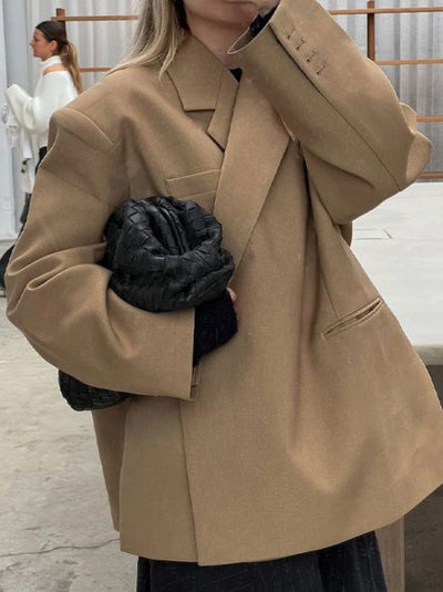 LINA | Oversized Omslagsblazer
