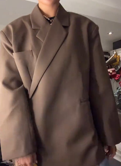 LINA | Oversized Omslagsblazer