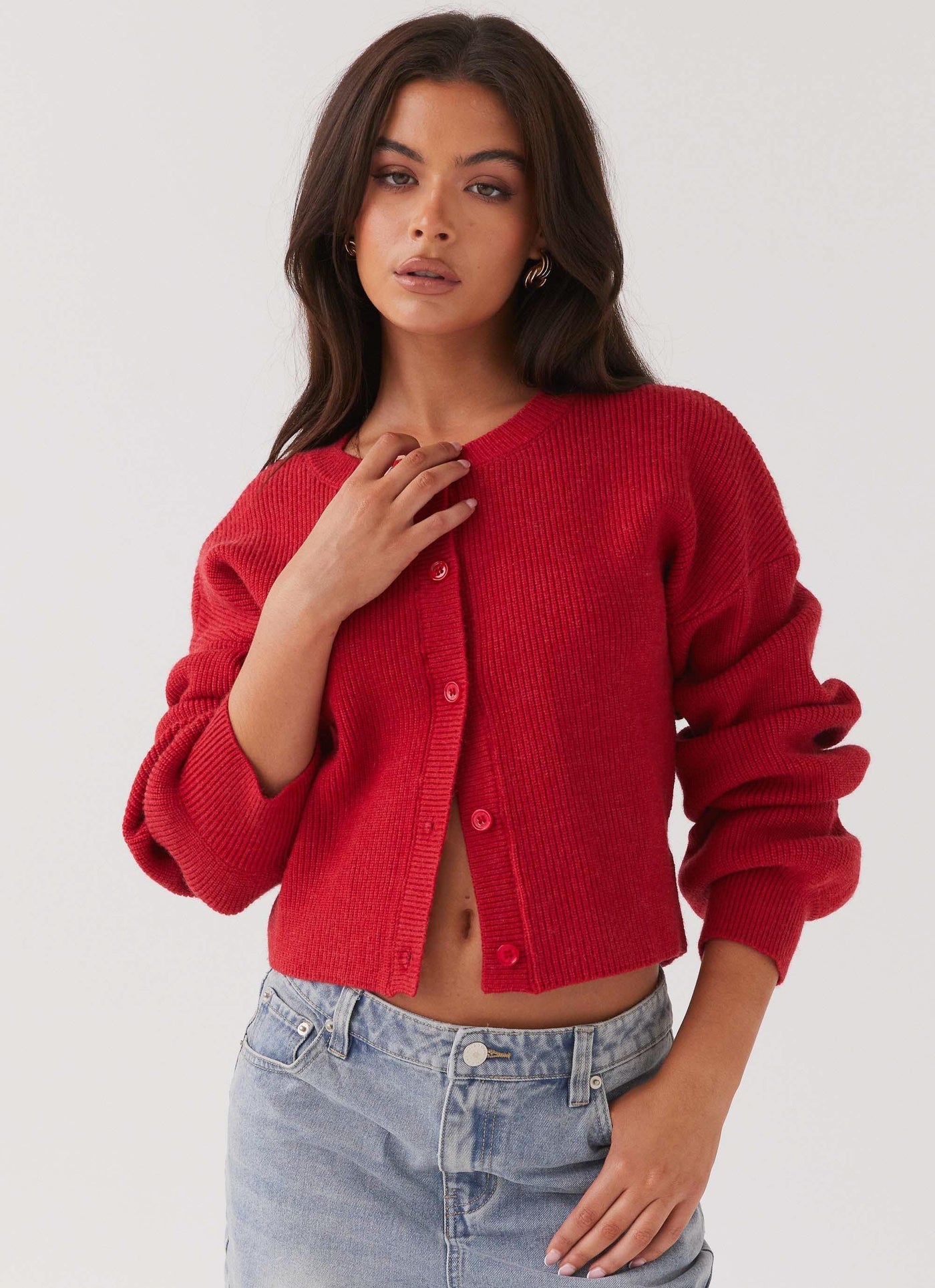 LISA | Red Cardigan