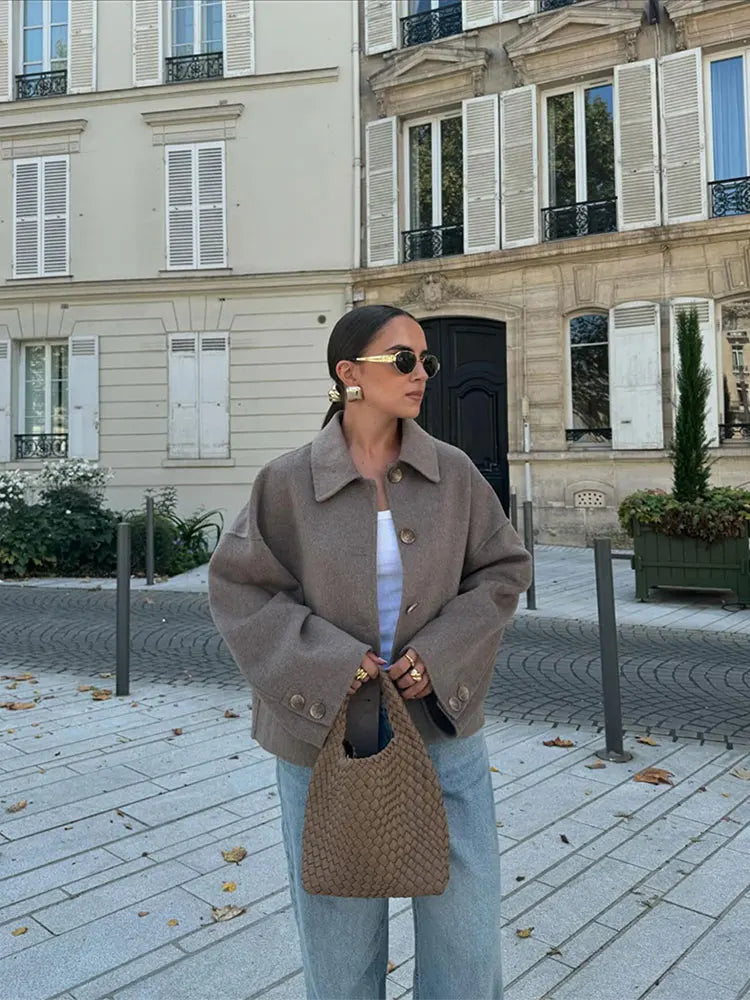 MALIN | Short Wool Jacket