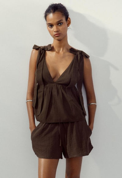 SANNA | Bow Shoulder Set