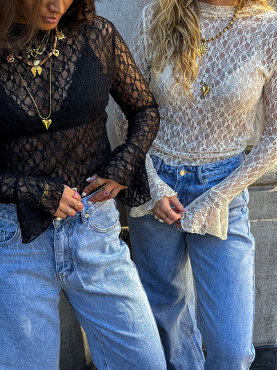 LISE | Blonde Topp Langermet