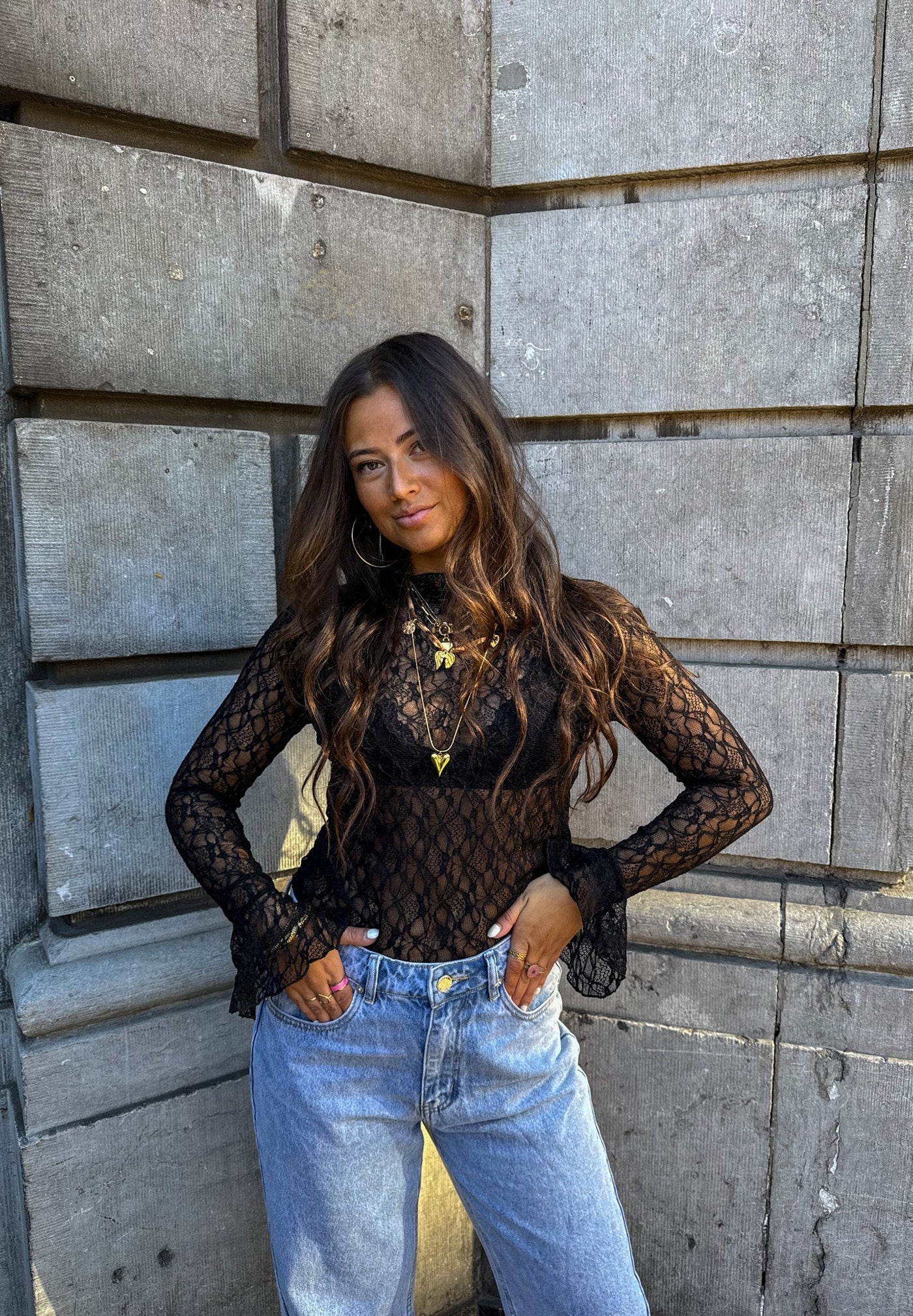 LISE | Blonde Top Long Sleeve