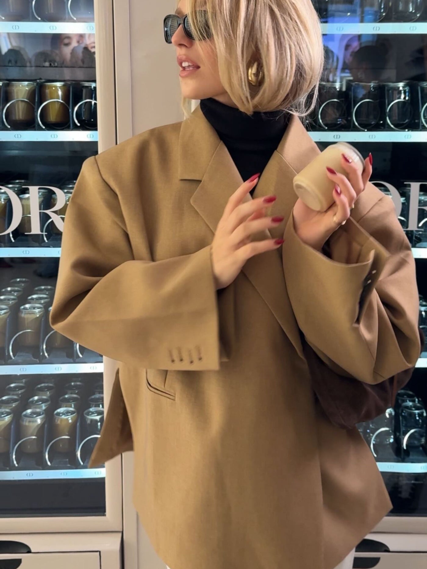 LINA | Oversized Omslagsblazer